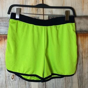 Sport Active Wear Pull On Neon Running Shorts